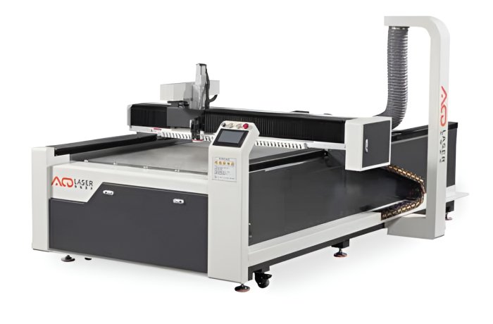 Волоконный лазер ECHOCUT AQ-1325R-DM для маркировки на большом поле